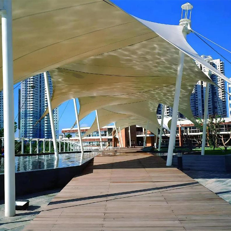 辉县市膜结构景观棚