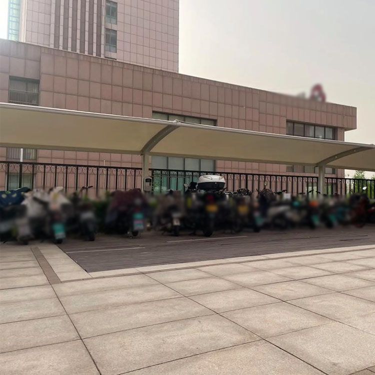 辉县市膜结构电动车棚