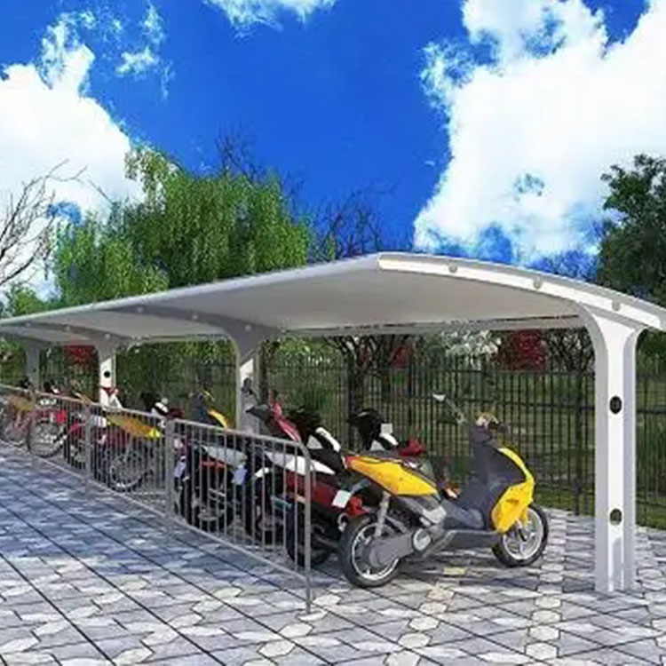 辉县市膜结构电动车棚